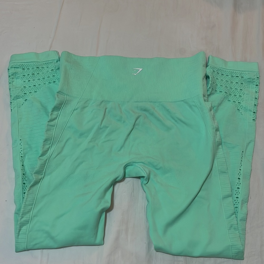 Gymshark Energy+ Seamless Leggings in Mint